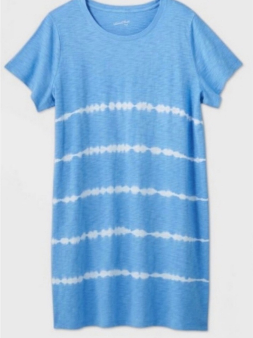 Universal Thread Blue and White Tie-Dye Mini Dress